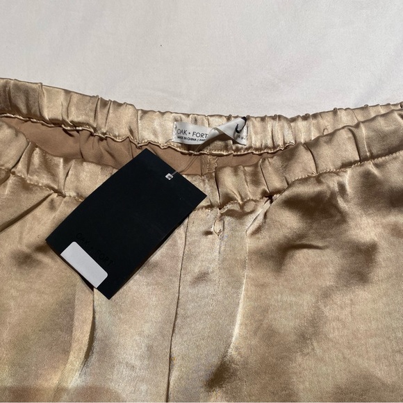 Oak and Fort Satin Pants - Picture 4 of 4